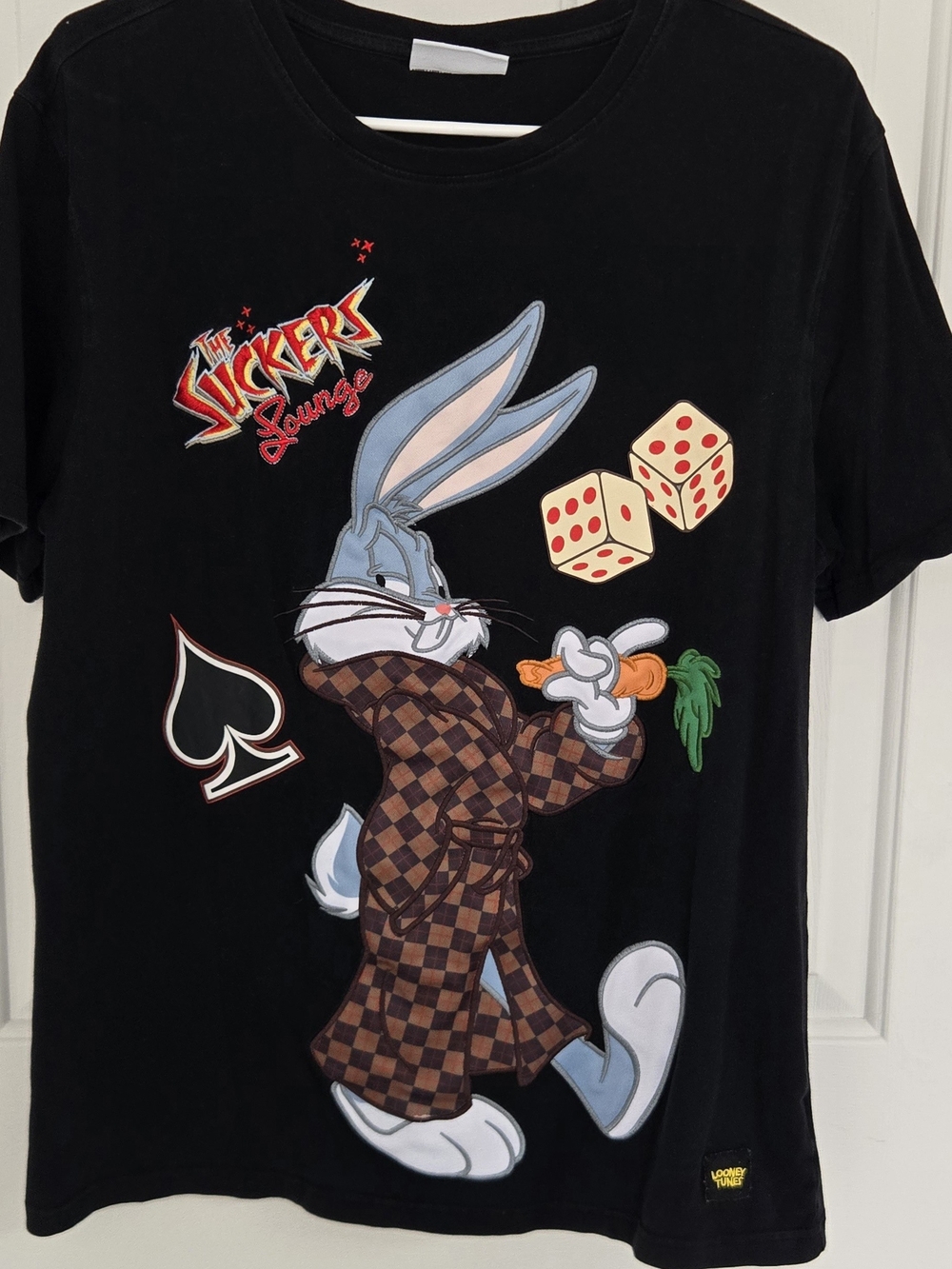 Looney Tunes Bugs Bunny Sucker LOUNGE 1990 VINTAGE